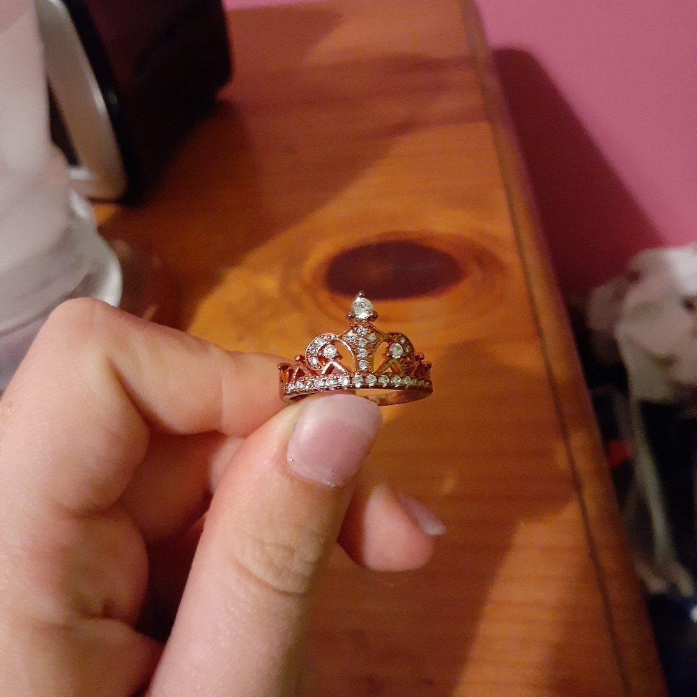 Rose Gold Princess Ring